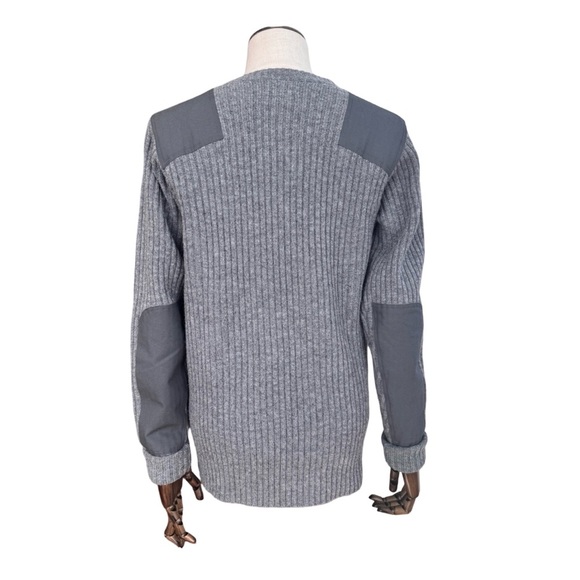 L.L. Bean Men’s Commando Crewneck Sweater. Gray. Large. NEW - Picture 8 of 16